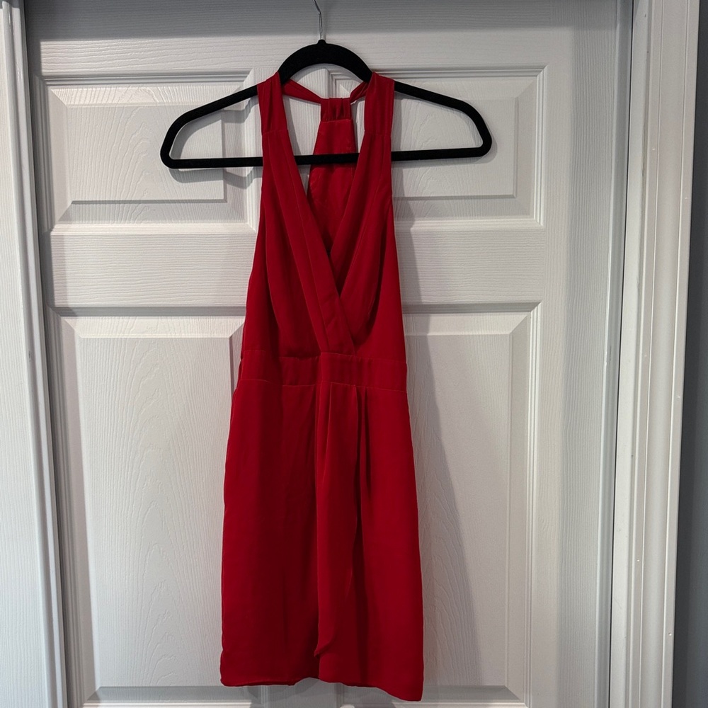 Express Vibrant Red Dress